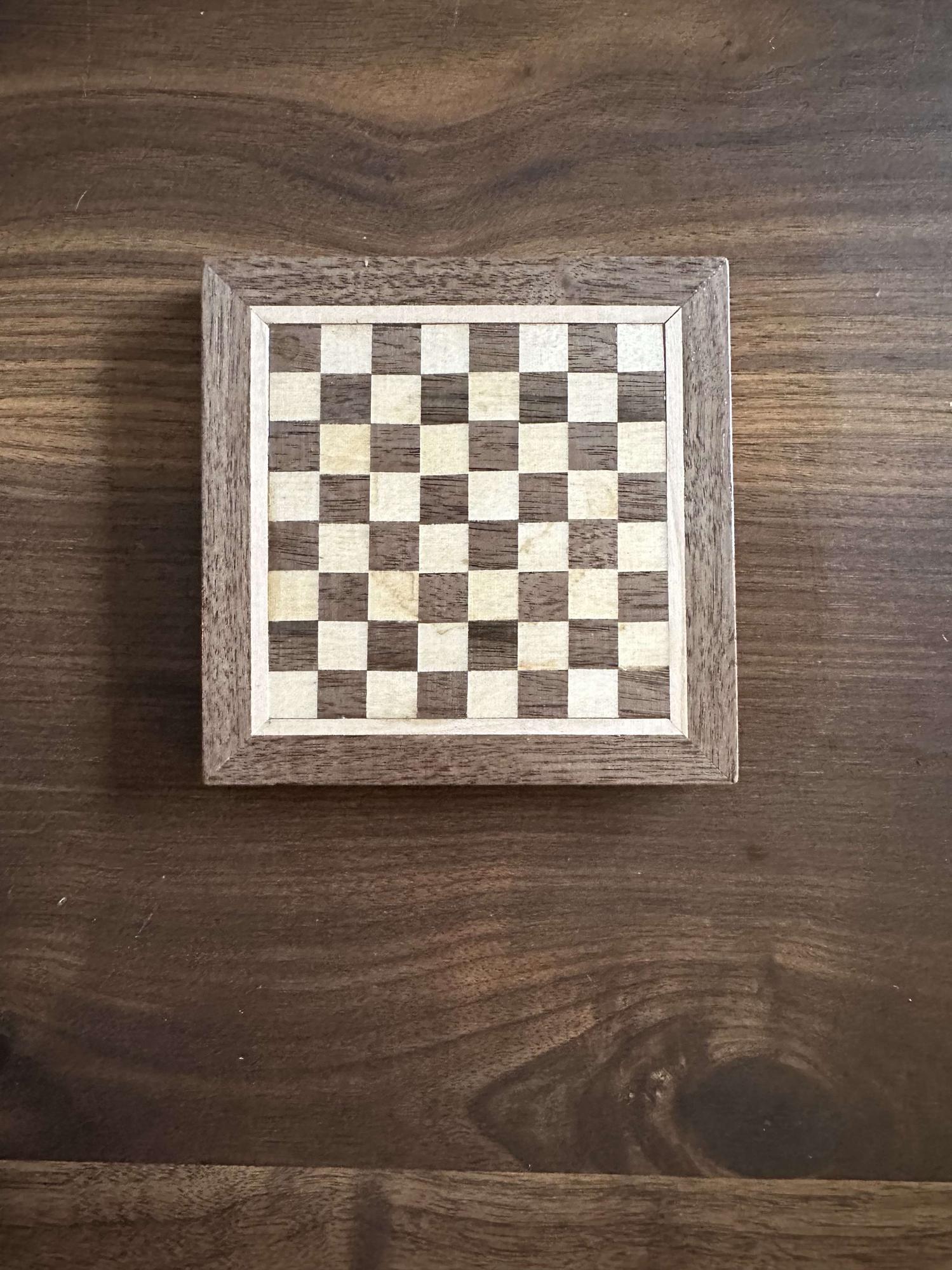 Mini Chess Coaster