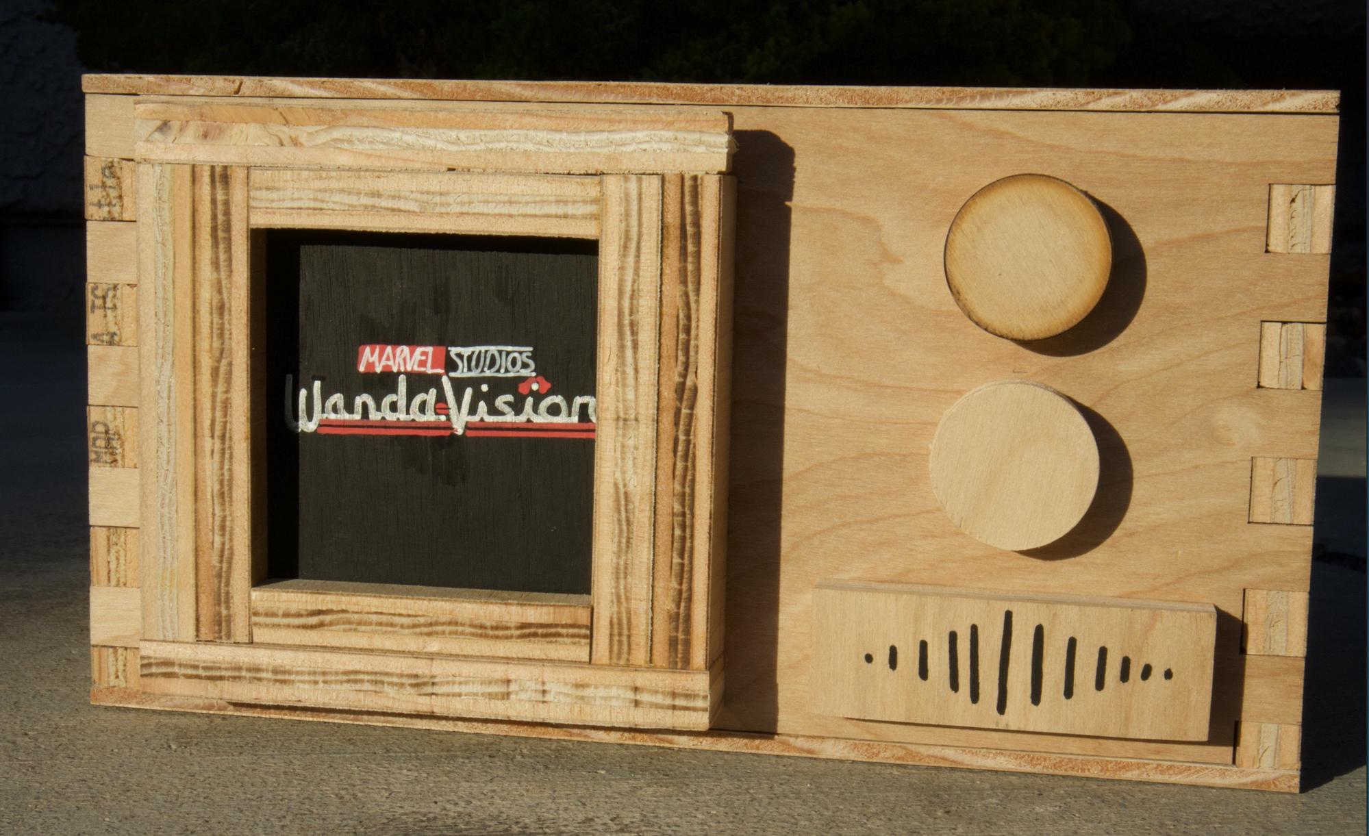 Retro TV Keepsake Box