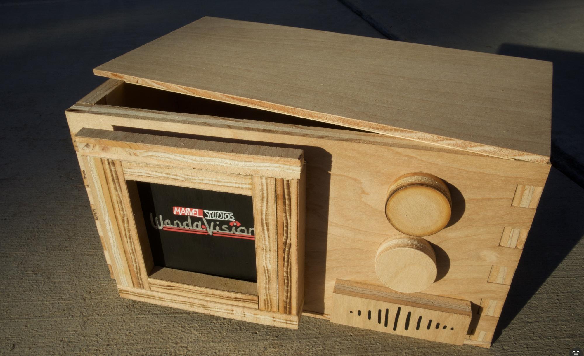 Retro TV Keepsake Box