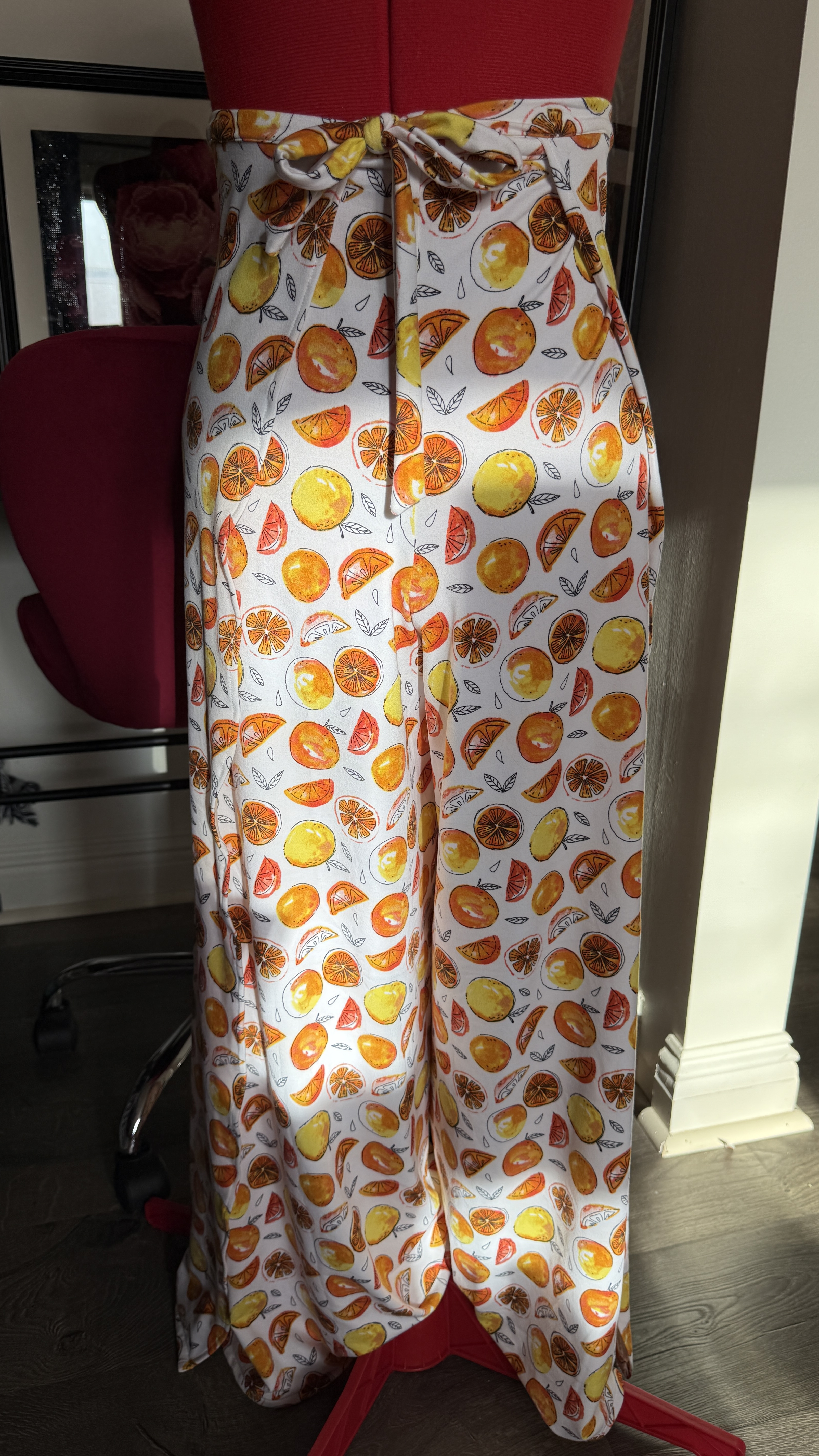 Orange Pants